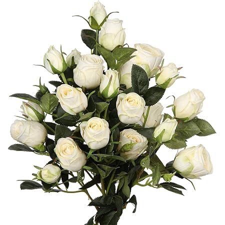 Produktbild von MWOOT Schwarze Künstliche Rosen Blumenköpfe, 144 Stück Mini Foamrosen Kunstrosen Für