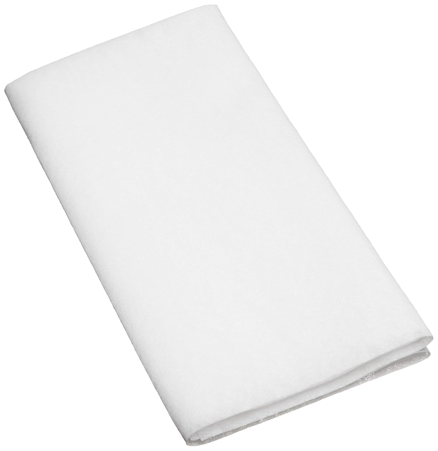 Amazon Basics Linen-Feel Napkin, Flat Pack, 14.5" x 14.5", White, 1000-Count