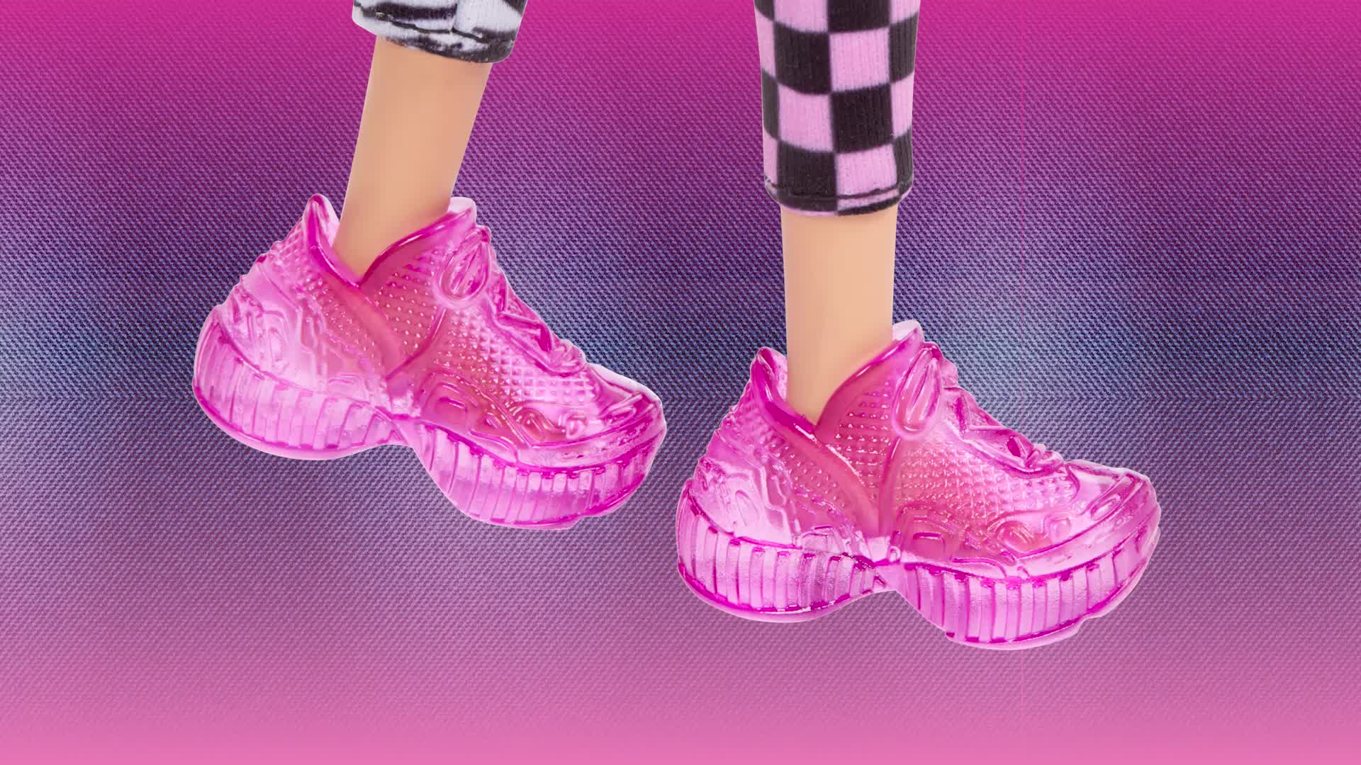 Barbie GRB50 - Fashionista mit Malibu Oberteil und Leggings, Spielzeug für Kinder von 3 bis 8 Jahren – Bild 7