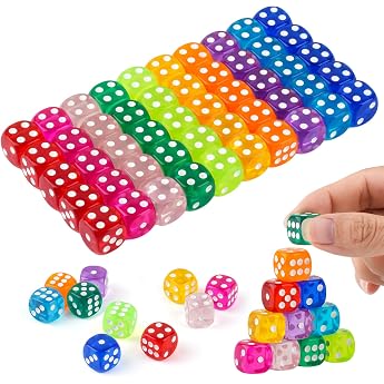 50 St ck W rfel Set 14mm Spielw rfel Acryl W rfel Bunt mit Runden Ecken f r W rfelspiele Tischspiele Bar KTV Party Tutoring 10 Farben mit Aufbewahrungsbox