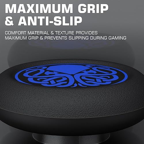 Vista 20 de PlayRealm Extensor de palanca de pulgar NO Falling Off y cubierta de agarre de silicona, 2 juegos para Xbox Series X/S y Xbox One S/X Controller