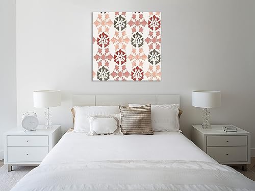 Miniatura 2 de Jaxson Rea "Vintage Petals Pattern VA Gallery Wrapped Canvas by Katie Pertiet, 30" x 30"