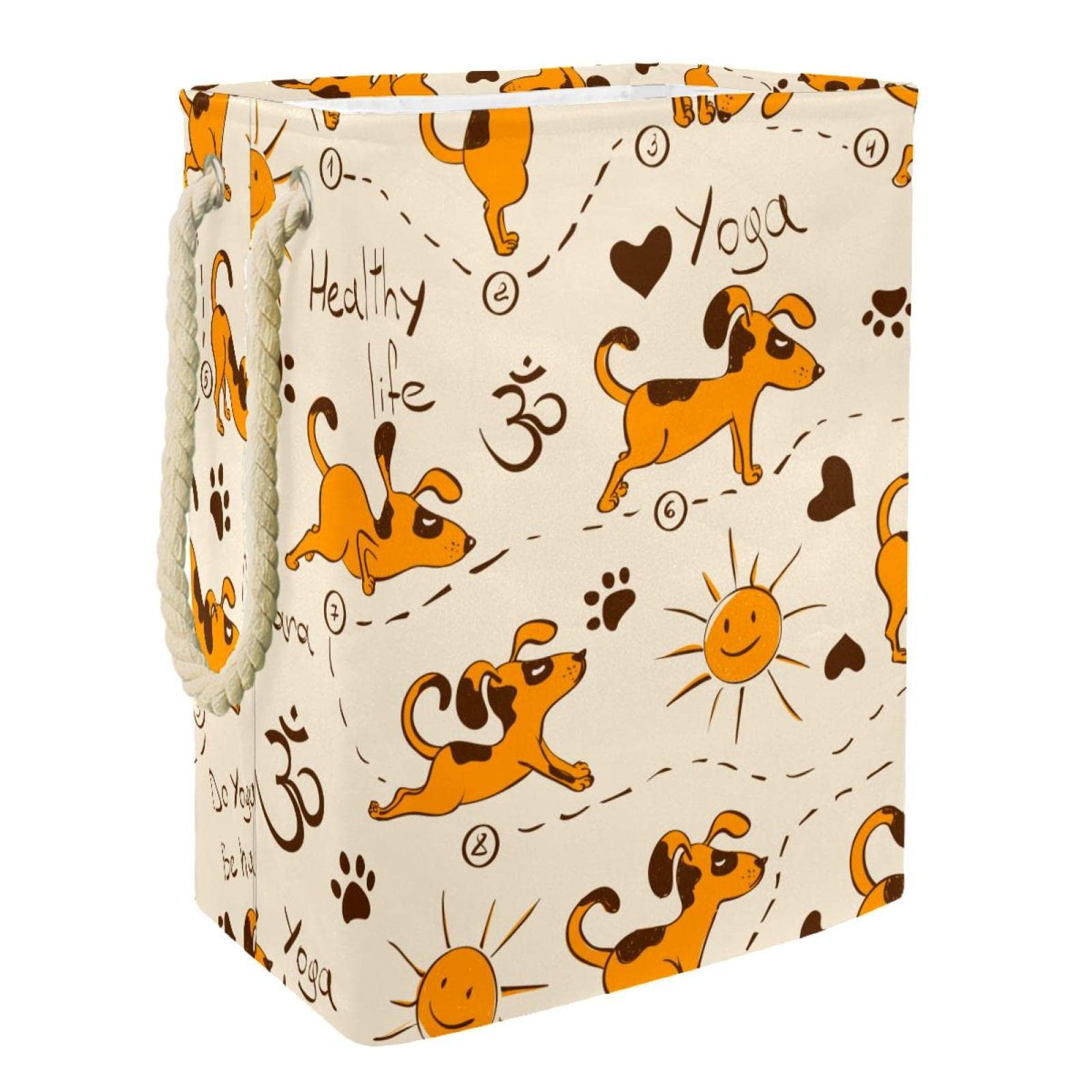Grand panier à linge pour chambre et salle de bain, panier de rangement design