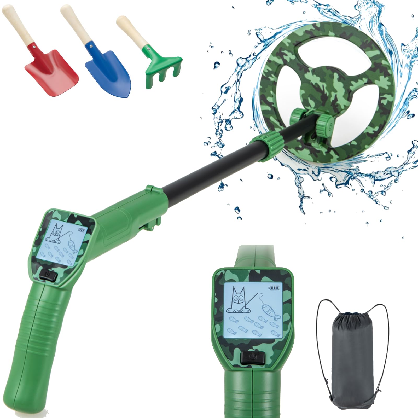 GiantexUK Metal Detector, High Accuracy Detector Kit With 26CM