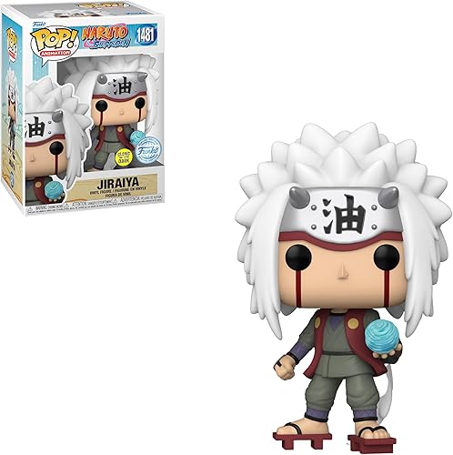 Miniatura 5 de Funko Pop Animation Naruto Shippuden - Jiraiya con Rasengan - Edición especial Multicolor Glow Exclusive #1481