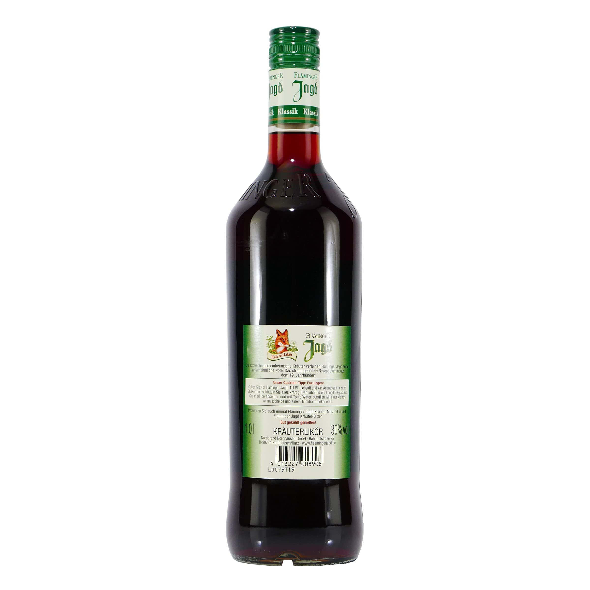 Fläminger Jagd Kräuter-Likör (6 x 1,0L)