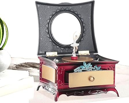 Musical Ballerina Jewellery Box - Rotating Dance Figurine
