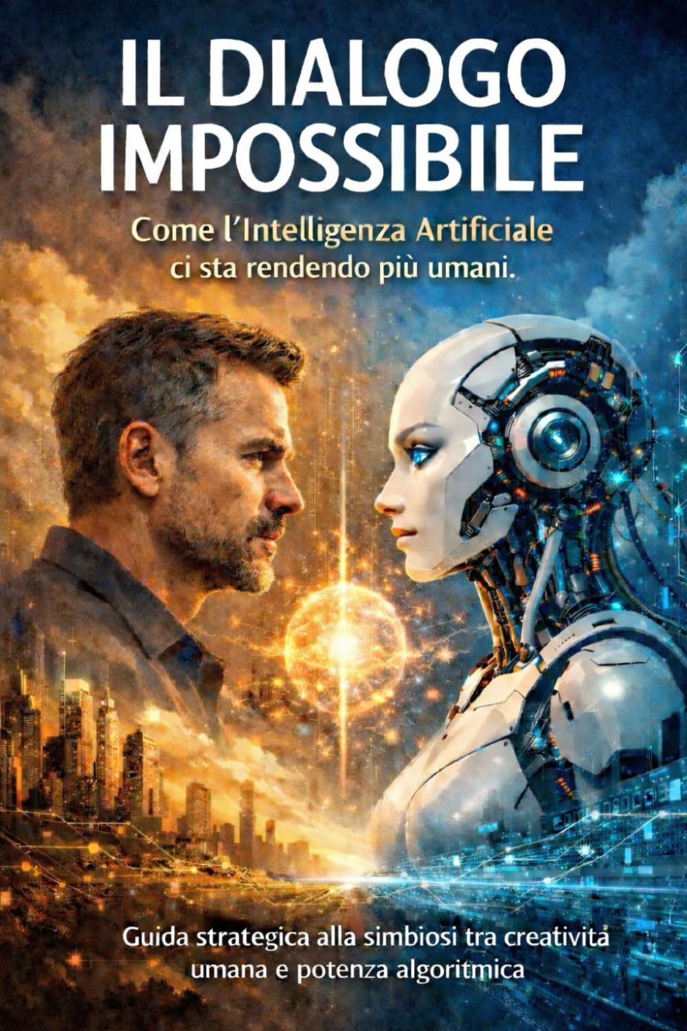 IL DIALOGO IMPOSSIBILE Come l'Intelligenza Artificiale ci sta rendendo più umani: Guida strategica alla simbiosi tra creatività umana e potenza al-goritmica