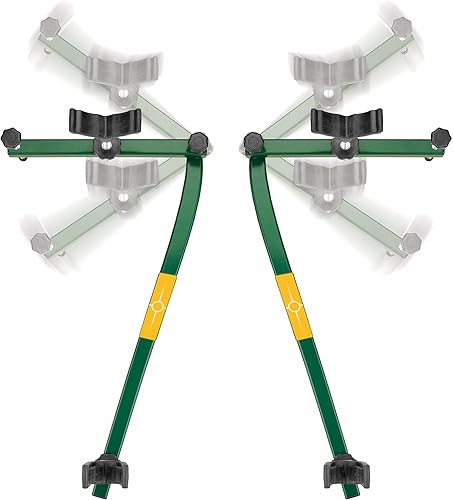 Miniatura 3 de Caldwell 7 restos, ajustable, ambidiestro, ajustable, para rifle, escopeta de tiro para rango, observación, estabilidad de disparo