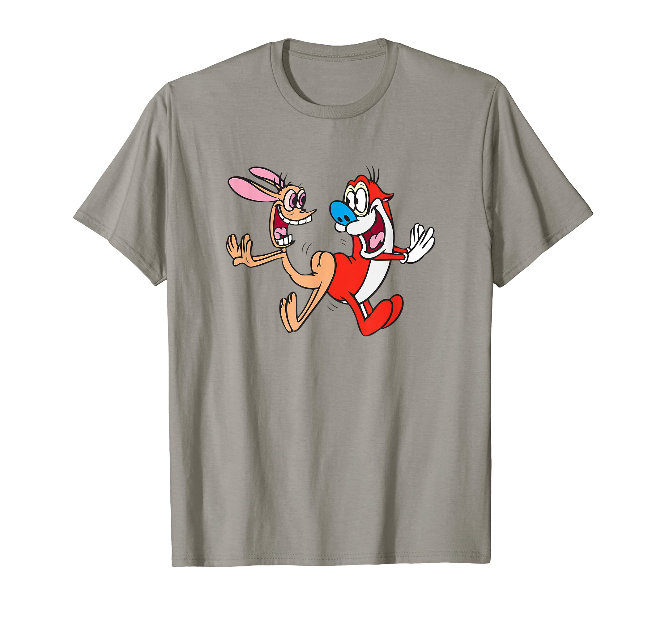 Ren and Stimpy Booty Bump Jump Smiles T-ShirtOEKO-TEX STANDARD 100