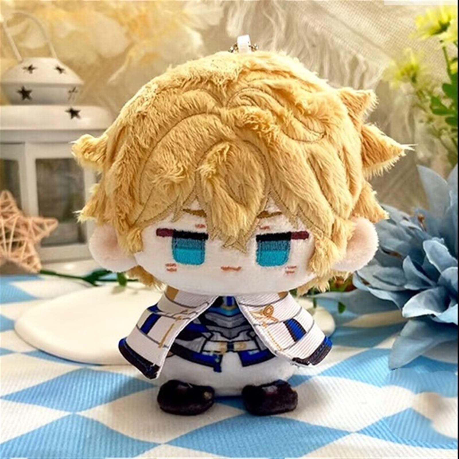 TOPLITHE Honkai Star Rail Plush, 12CM Kawaii Anime Plush Keychain Soft Adorable Cotton Plushie Doll for HSR Fans Gifts(Gepard) - Image 2