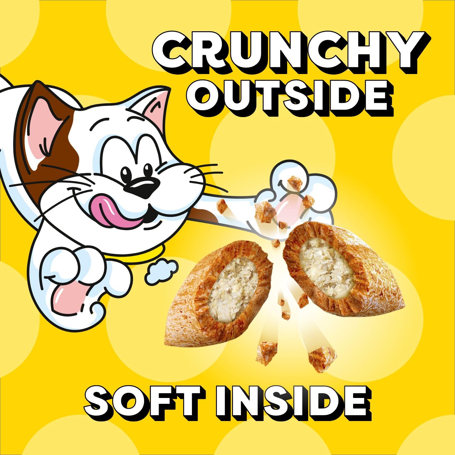 TEMPTATIONS Cat Treats, Tasty Chicken Flavour, 454g Tub - 5