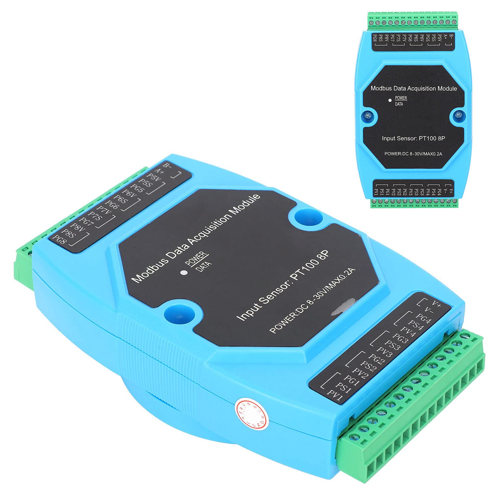 Módulo de adquisición Señal de voltaje Colector de datos Registrador Medida de temperatura DC8-30 WSM02-2 Módulo de registro Módulo de registro