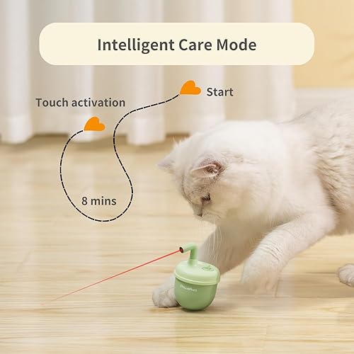 Miniatura 3 de MayMaw Juguetes para gatos, juguete láser para gatos, juguetes automáticos para gatitos, adoptan un diseño de vaso, juguetes para gatos de interior,
