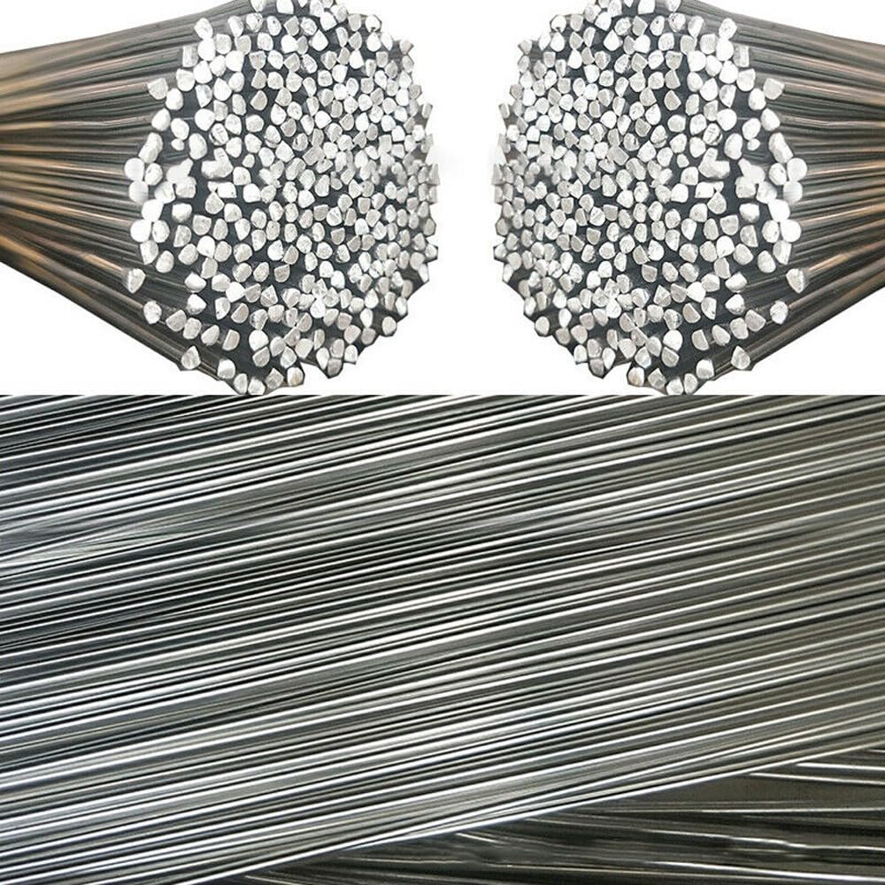 Durafix - 1020 aste per saldatura in alluminio, ad alta conducibilità elettrica, resistenti (1,6 mm x 330 mm, 20 pezzi)