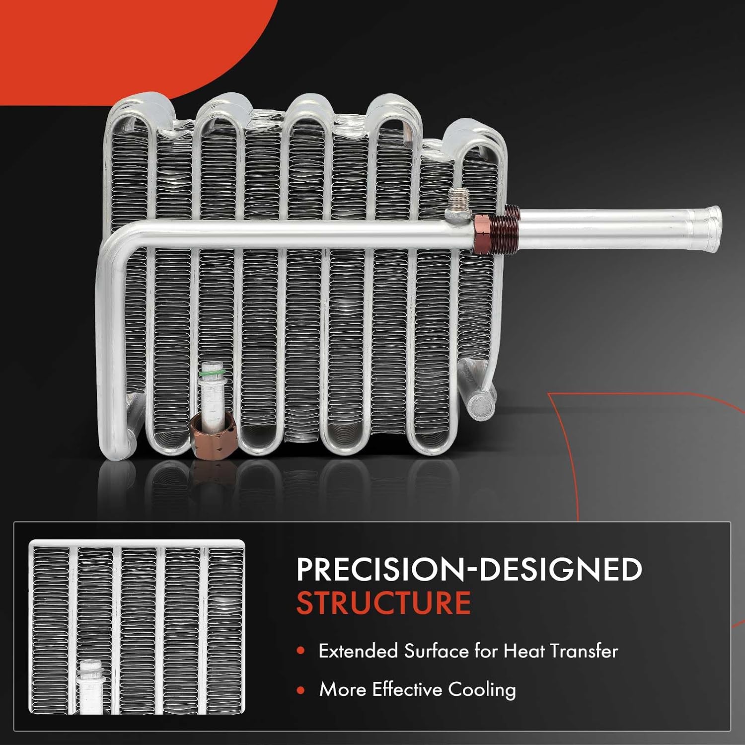 A-Premium AC Evaporator Core Compatible with Mazda Miata 1990-1997