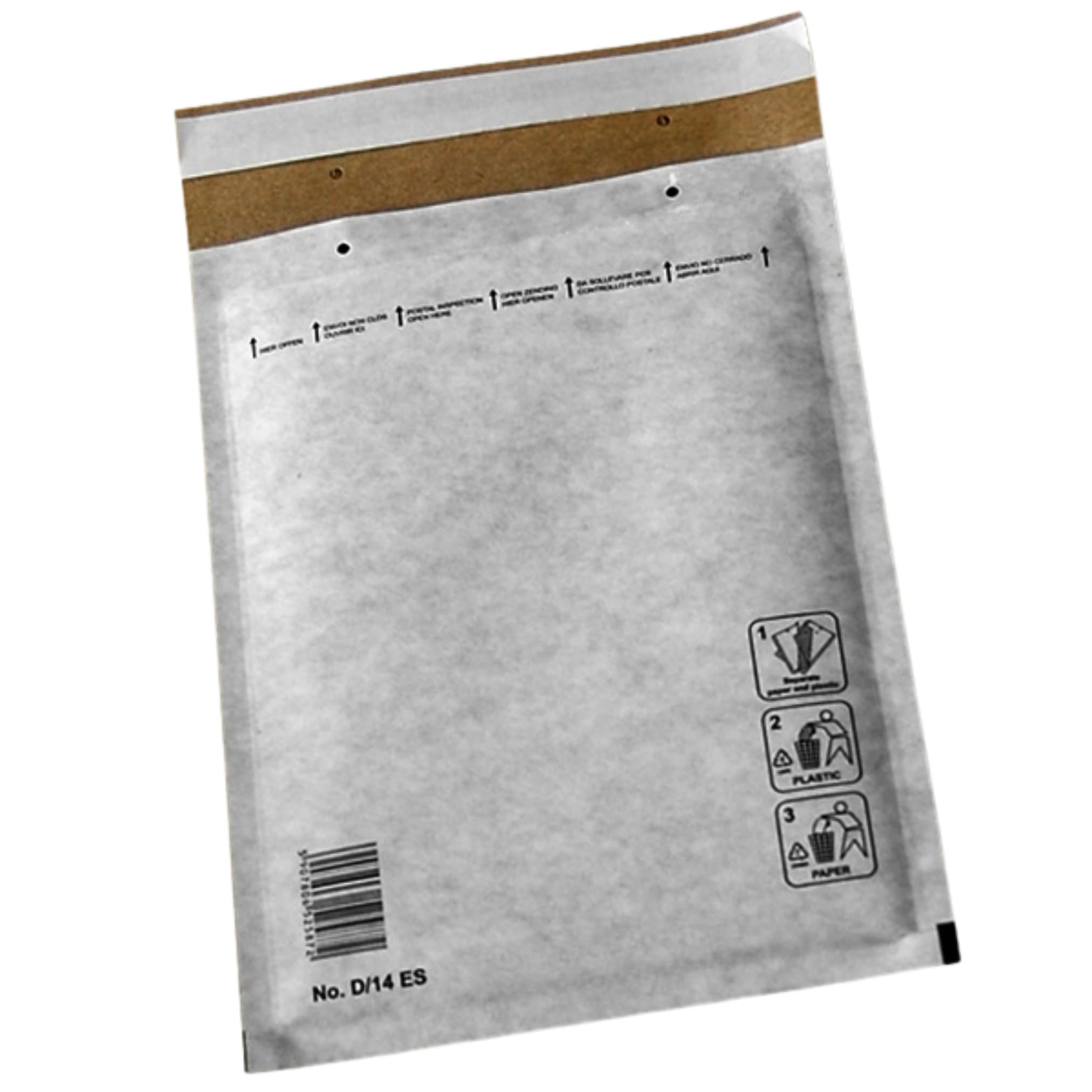 Luftpolstertaschen Gr. D/4 DIN B5 KRAFTLINER marmoriert Versandtaschen (5400, marmoriert)