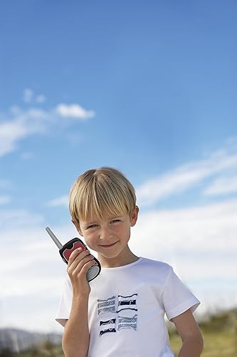 Miniatura 5 de Lexibook - Misión espía - Walkie Talkies, 656.2 ft, Set de comunicación para niños, 2 canales de comunicación, clip para cinturón, negrorojo, TW12SPY