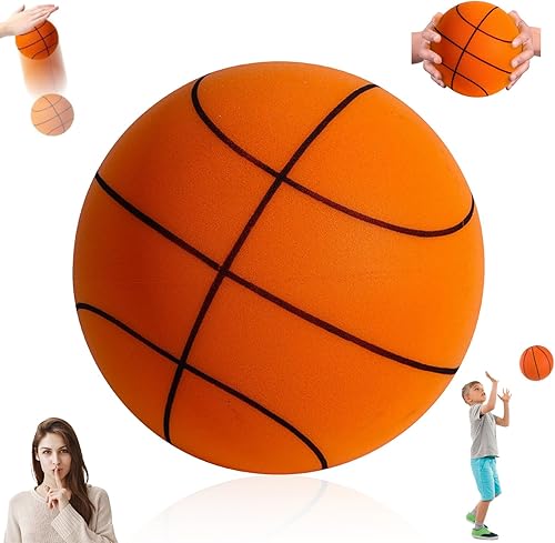 Pelota de baloncesto silenciosa 2026, pelotas de baloncesto silenciosas de sueño para driblar, pelota silenciosa para entrenamiento en interiores,