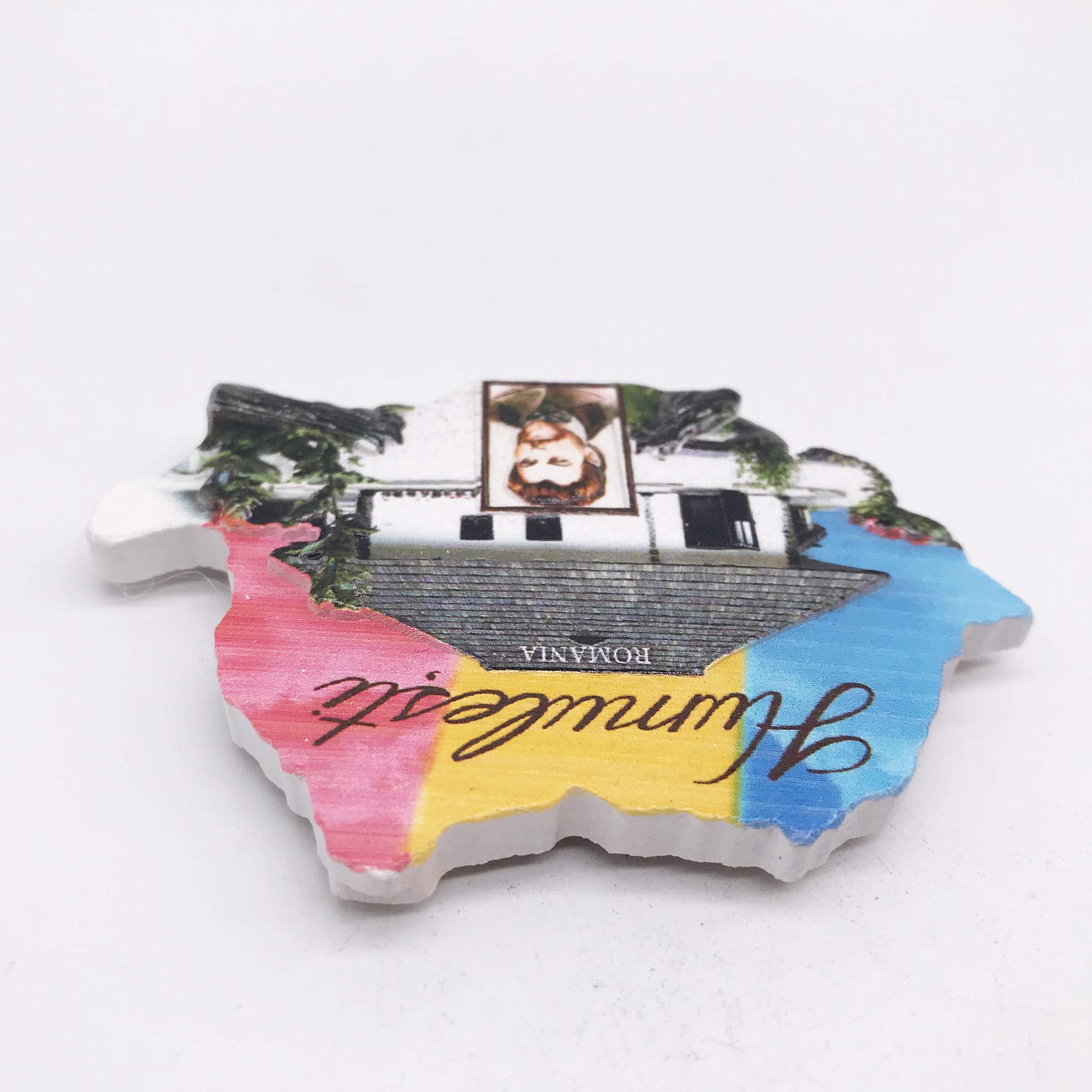 3D Rasnov Romania Frigorifero Magnete Frigo Souvenir