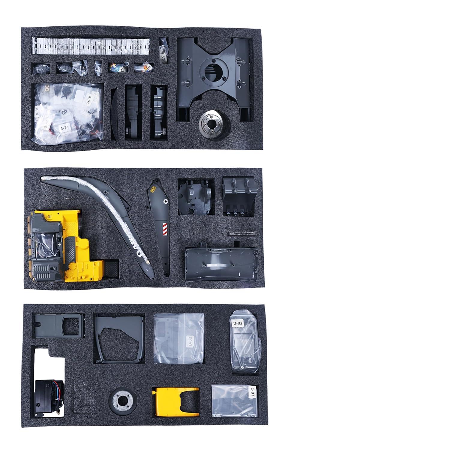 Toucan RC Hobby 1/14 EC160E KIT Legierung RC Hydraulikbagger Drahtlose Steuerung Bagger Bürstenlos Motor Engineering Fahrzeug Unmontiert