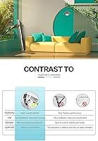 Vista 5 de Tendederos de secado de ropa para exteriores, versión actualizada de 82 pulgadas, de acero inoxidable para interiores, exteriores y balcón, longitud