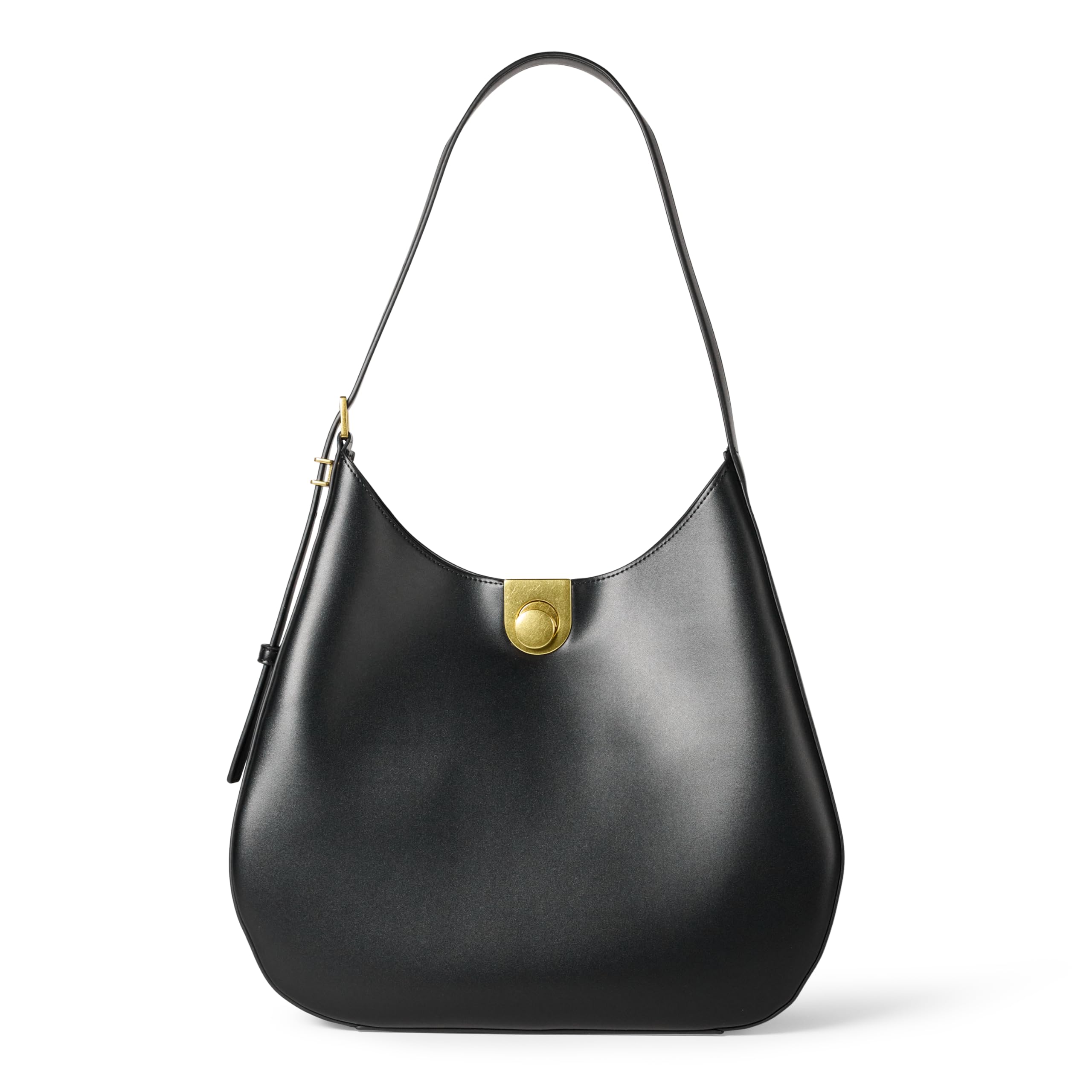 Amazon Essentials Women's Shoulder Bag, Black, One Size