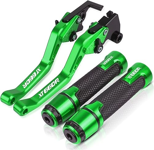 Miniatura 1 de DOUKI Para Yamaha XT660 XT660R XT660X 2004-2016 Palancas de embrague de freno corto para motocicleta, embrague, empuñaduras, agarraderas, extremos
