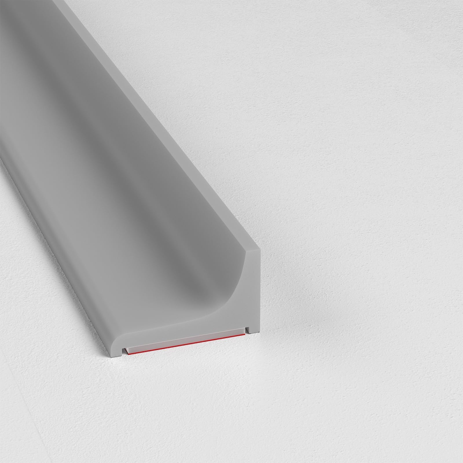 Grey Kitchen Sink Splash Guard and Bathtub Water Barrier, 98 in