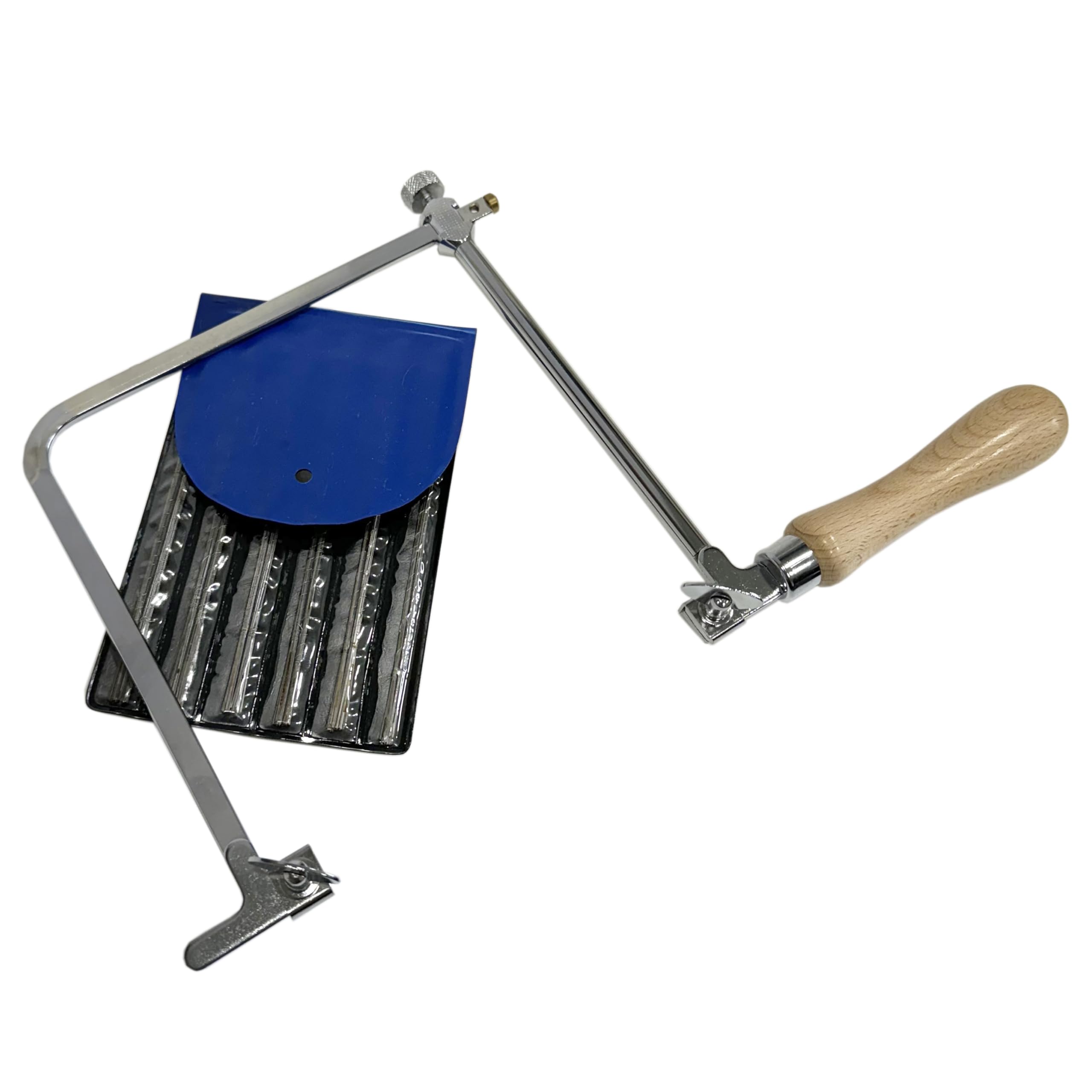 Adjustable Jewellers Saw 6" High Saw Frame with 1/0-6/0 Blades