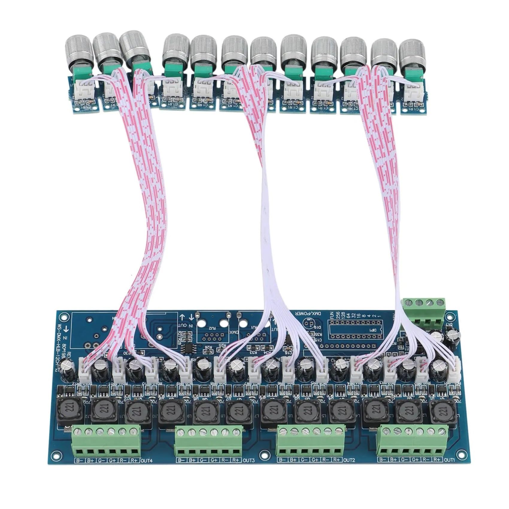 12-Channel Constant Current Controller 512 decoder dimmer for LED Light Strip WS-DIM-12CH
