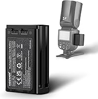 Vista 14 de Neewer Paquete de baterías Q4 21.6V/2800mAh batería recargable de litio de repuesto solo Q4 Studio Flash luz estroboscópica, NB-Q4