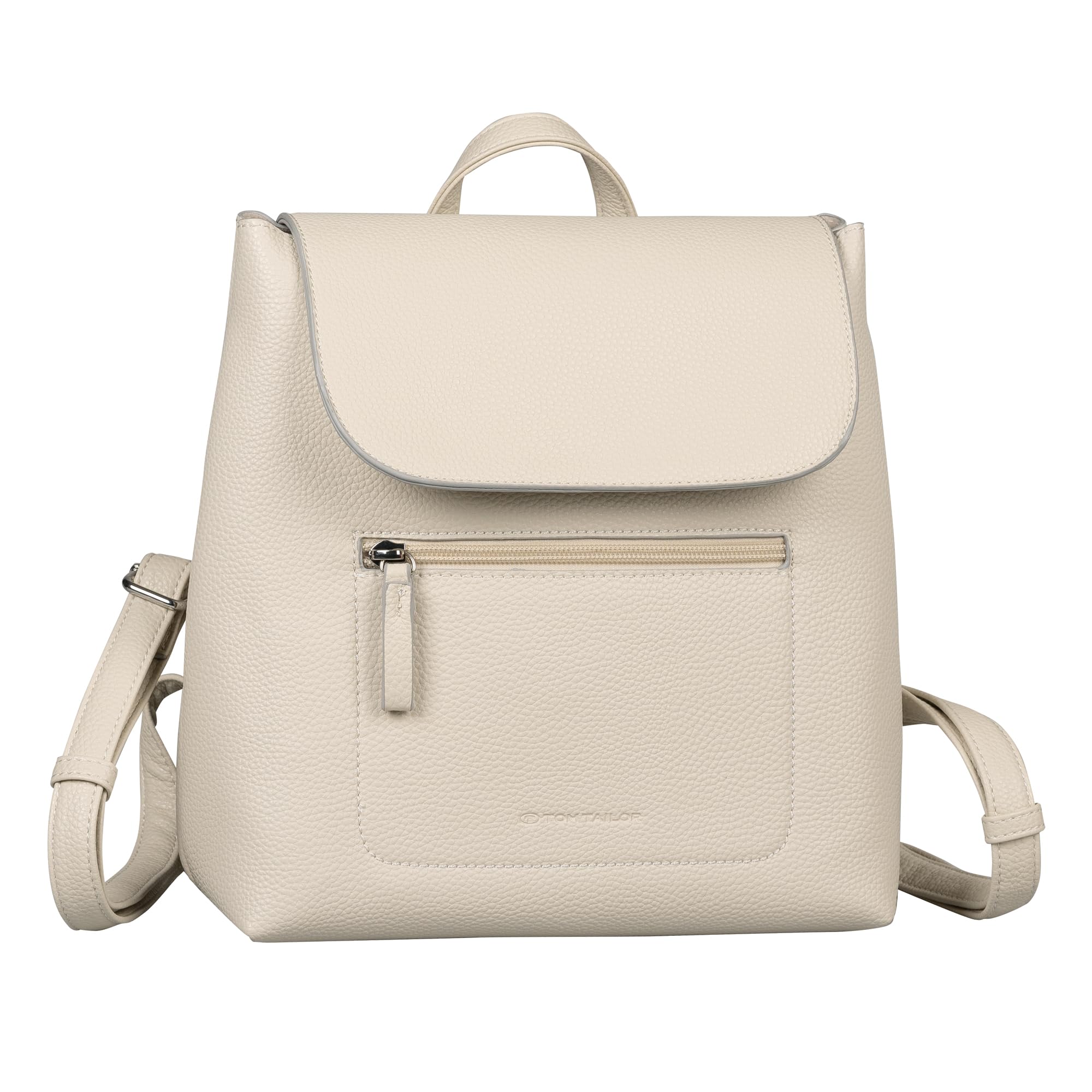 TOM TAILOR Women's Elis Backpack S Backpack (Pack of 1), White, 25x10,5x26, 004106