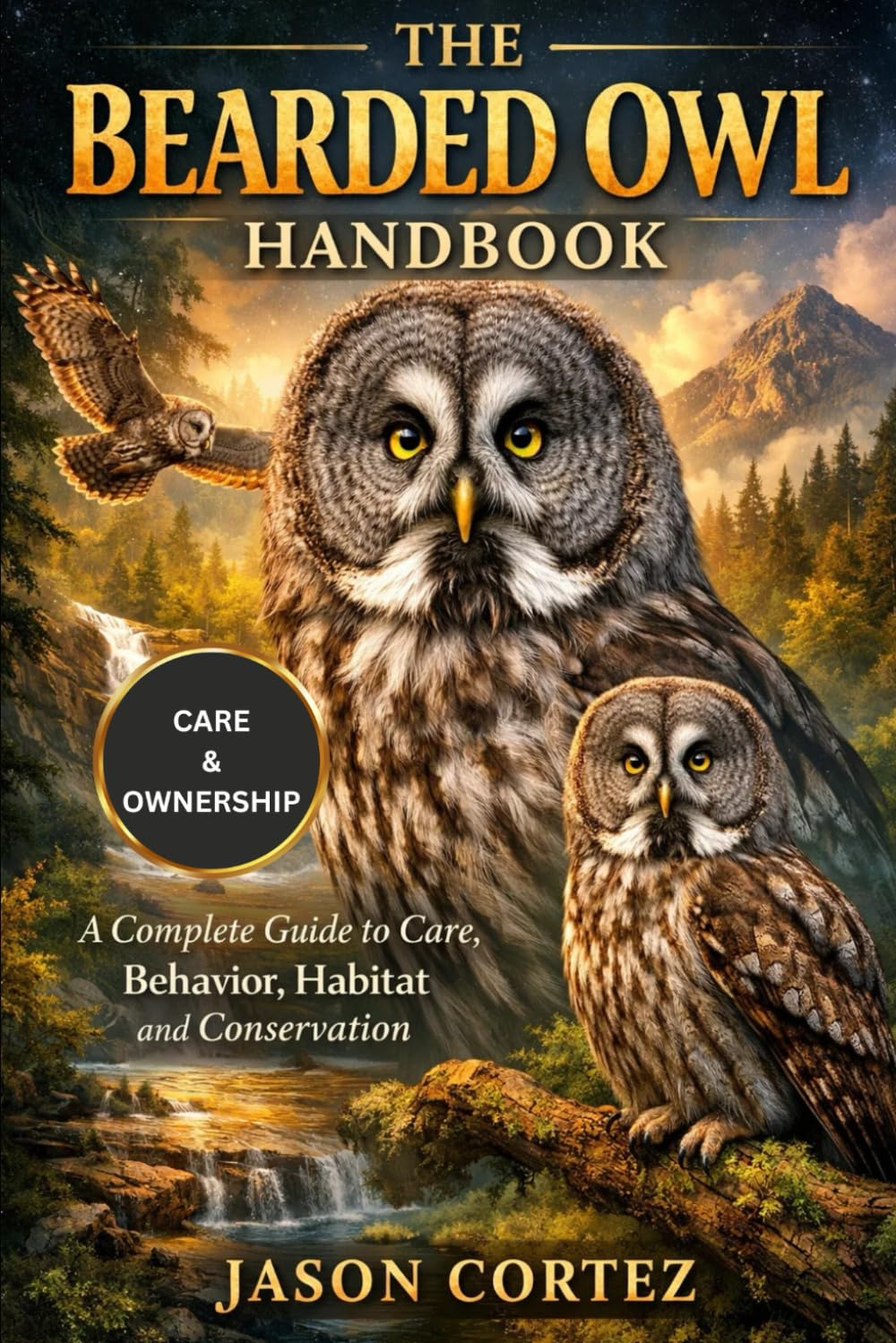 THE BEARDED OWL HANDBOOK: A Complete Guide to Care, Behavior, Habitat and Conservation