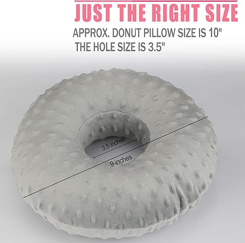 Vista 59 de Almohadas de perforación de oreja para dormir de lado con orificio para la oreja, almohadas de perforación CNH, soporte para aliviar el dolor