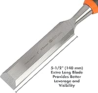 Vista 3 de Buck Brothers 74716 Cincel de madera Comfort Grip - 1" (25mm)