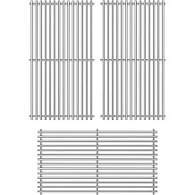3Pack Gas Grill Stainless Steel Wire Rock Grate Grids Replacement Parts for Ducane Affinity 4100, 4200, and 31421001, 30741101, 30741201, Also for Master Forge MFA550CBP, P3018 OEM