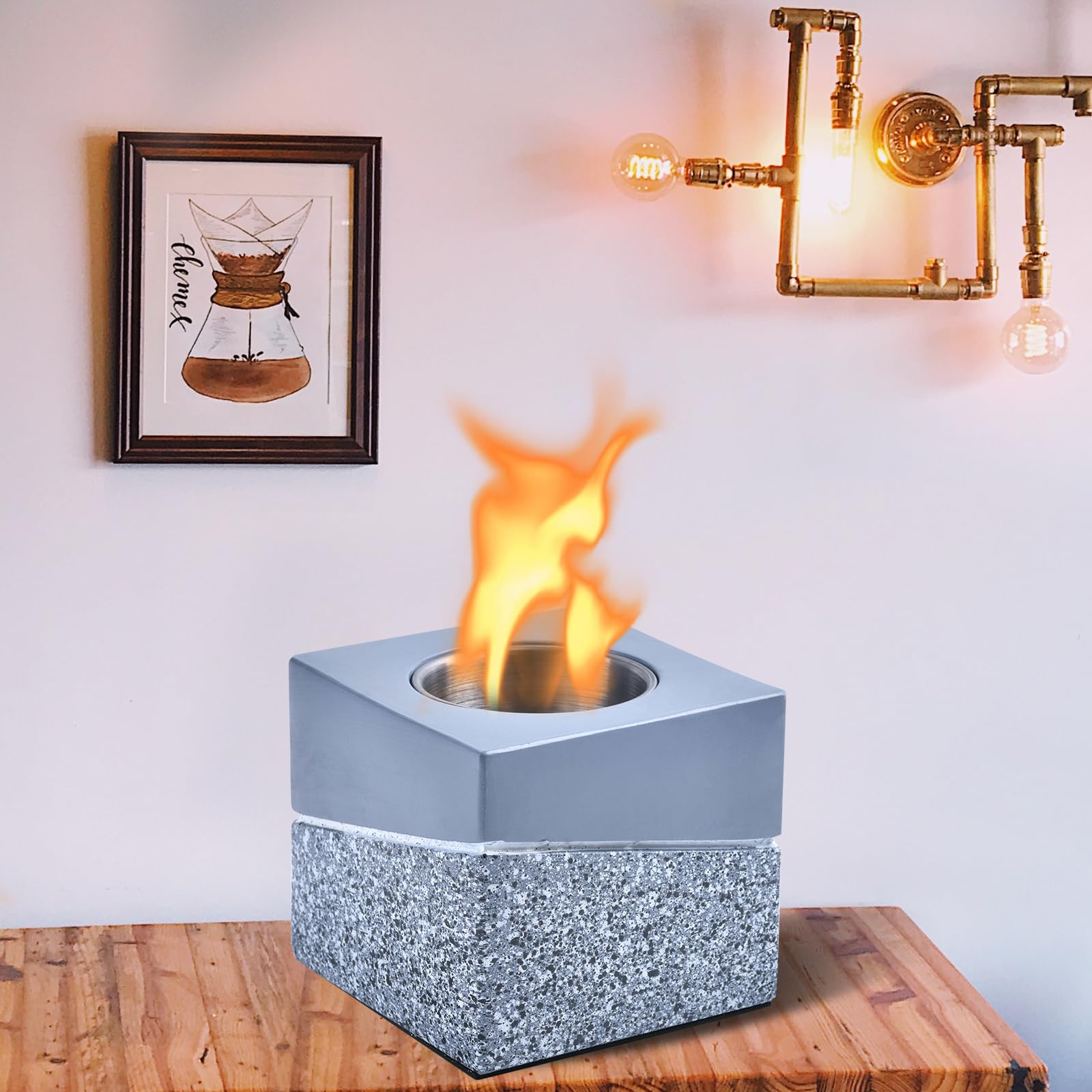 Amazon.co.jp: Goture バイオエタノール暖炉 卓上エタノール暖炉