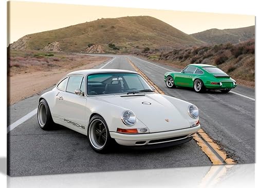Porsche Singer 911 - Lienzo decorativo para pared, 30 x 20 pulgadas