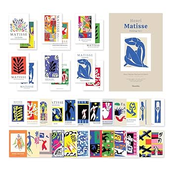 未使用　Henri Matisse Collectionカード　アンリ・マティス アンリ・マティス HENRI MATISSE インコと人魚 ポストカード