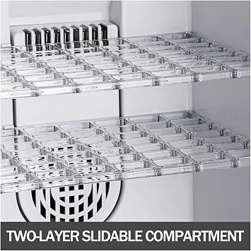 25L Reptile Incubator Egg Incubator, Scientific Lab Incubator Cooling And Heating Thermostat Box, 5°C-60°C Temperature Control & Digital LED & Lighting, For Reptiles Chameleon Lizard Turtle