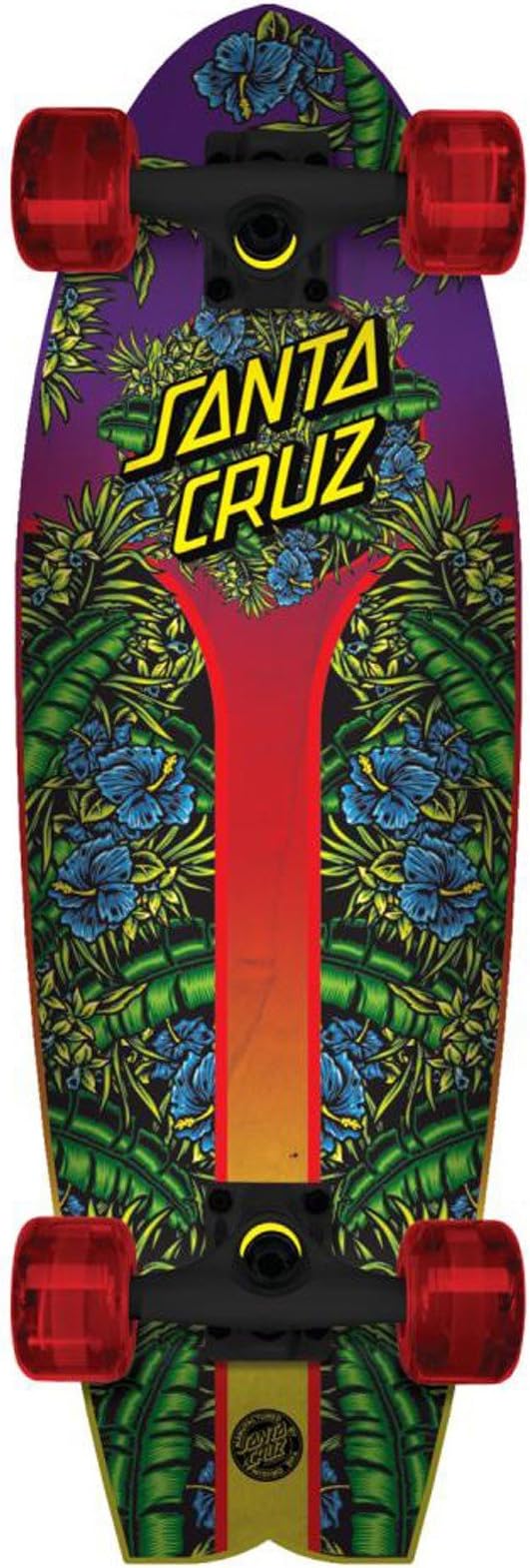 Santa Cruz Skateboards Island Sunset Land Shark Cruiser Skateboard 8.8”