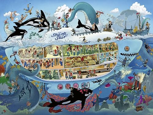 Miniatura 3 de Heye HY29925 Puzzles-Triangular, 1500 Pc-Submarine Fun