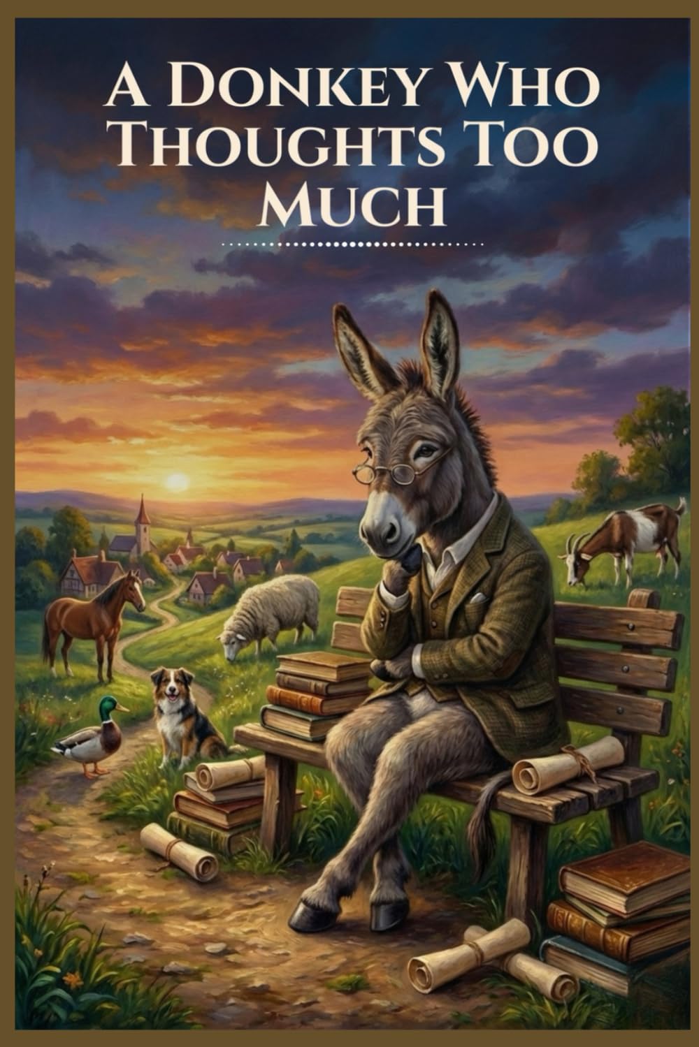 The Donkey Who Thought Too Much: A Funny And Heartwarming Story About Thinking Before Acting