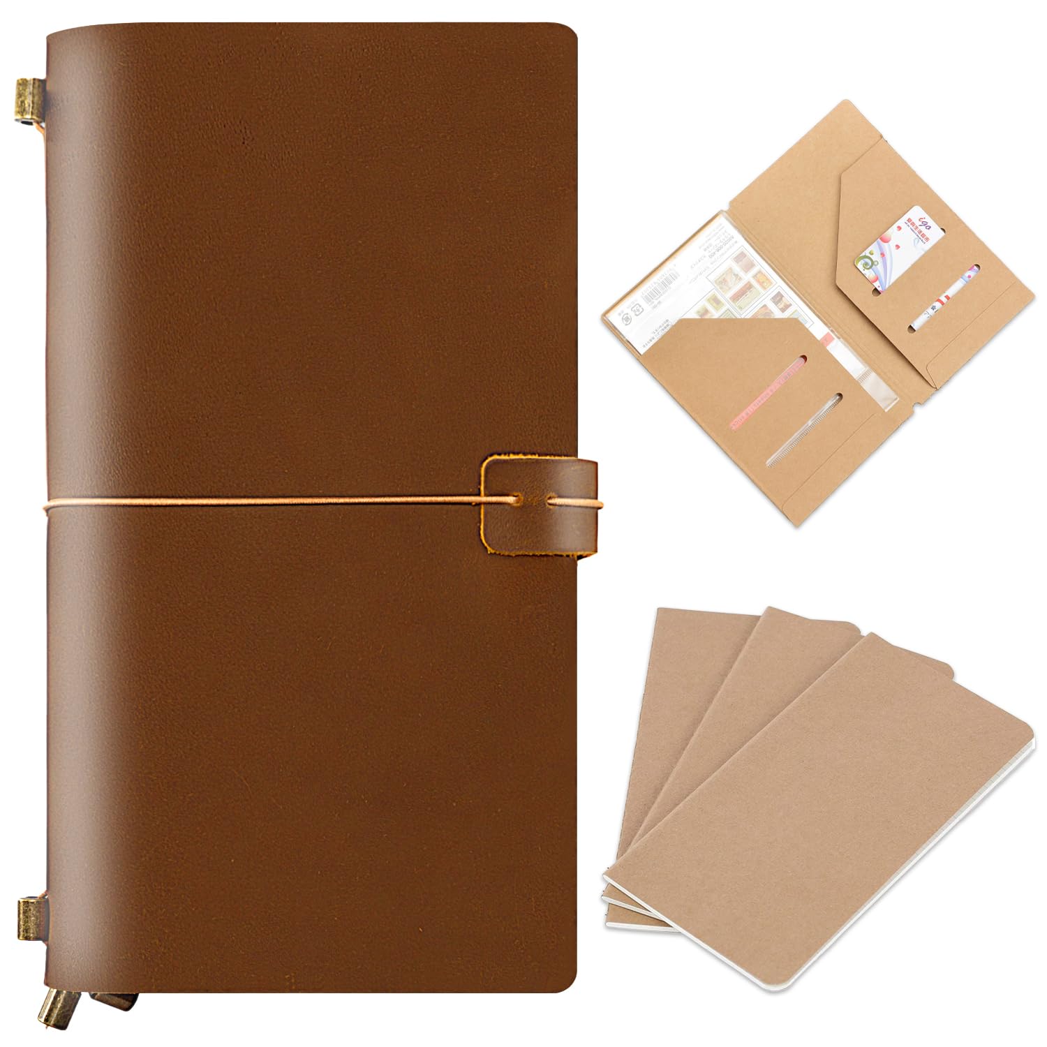 Carnet de voyage en cuir Ox Knight, le cadeau vintage idéal pour les passionnés d'écriture