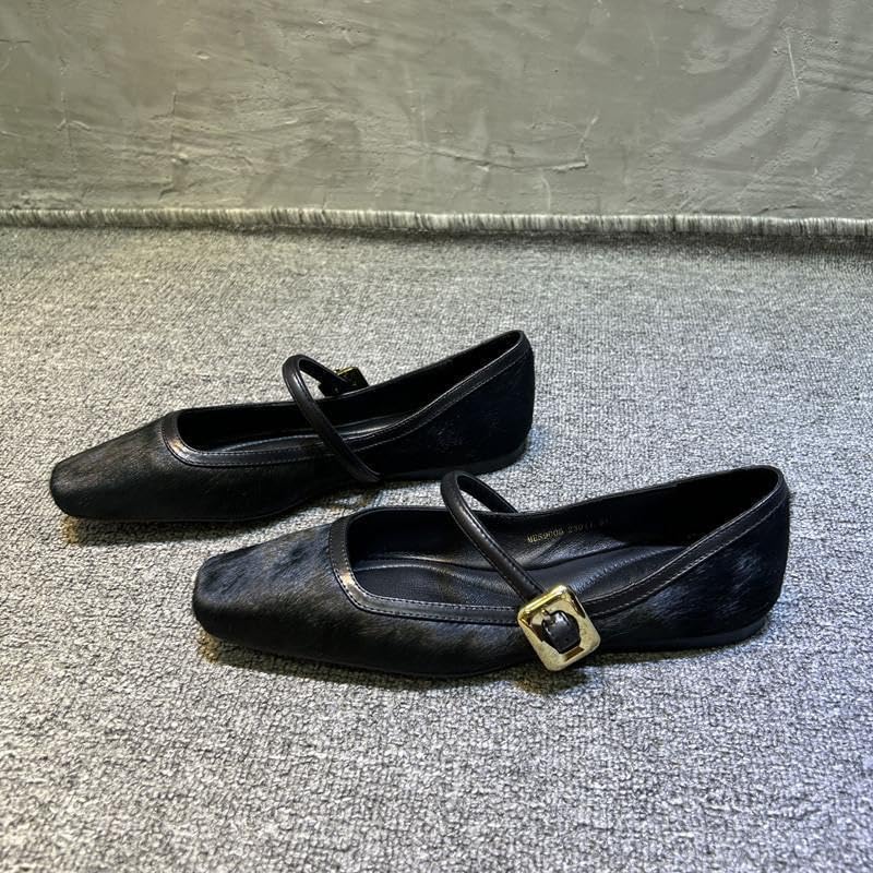 Women's Fashionable Leopard Print Mary Jane Flats, Casual Comfortable Breathable Square Toe Flat Shoes, Lightweight Comfortable Comfy Fashion Shoes for Daily Wear, Girl3