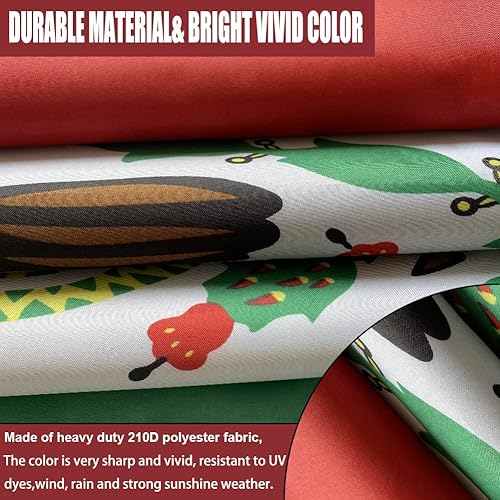 Miniatura 5 de Bandera de México MX de 4 x 6 para exteriores, doble cara, cabecera de lona de poliéster de colores vivos y 4 filas cosidas, banderas nacionales