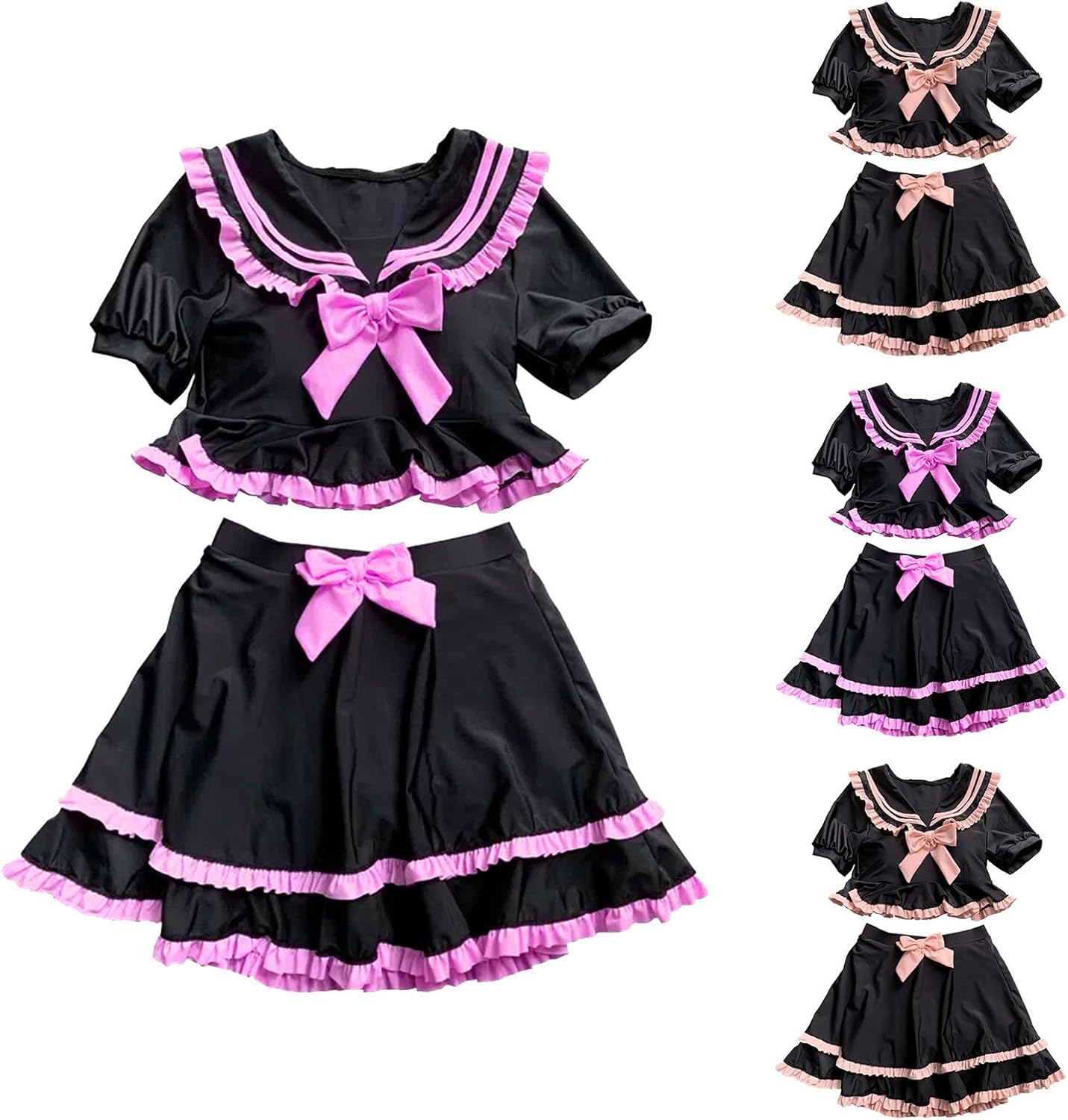 Amazon.co.jp: [Yindaity] 水着 レディース セーラー服 マリン風