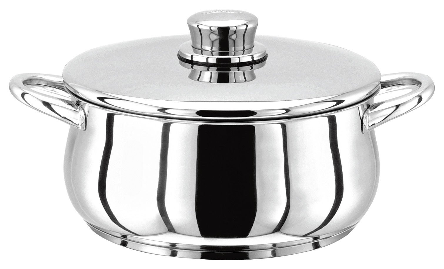 Stellar 1000 Stainless Steel Casserole Pan and Lid (22CM)