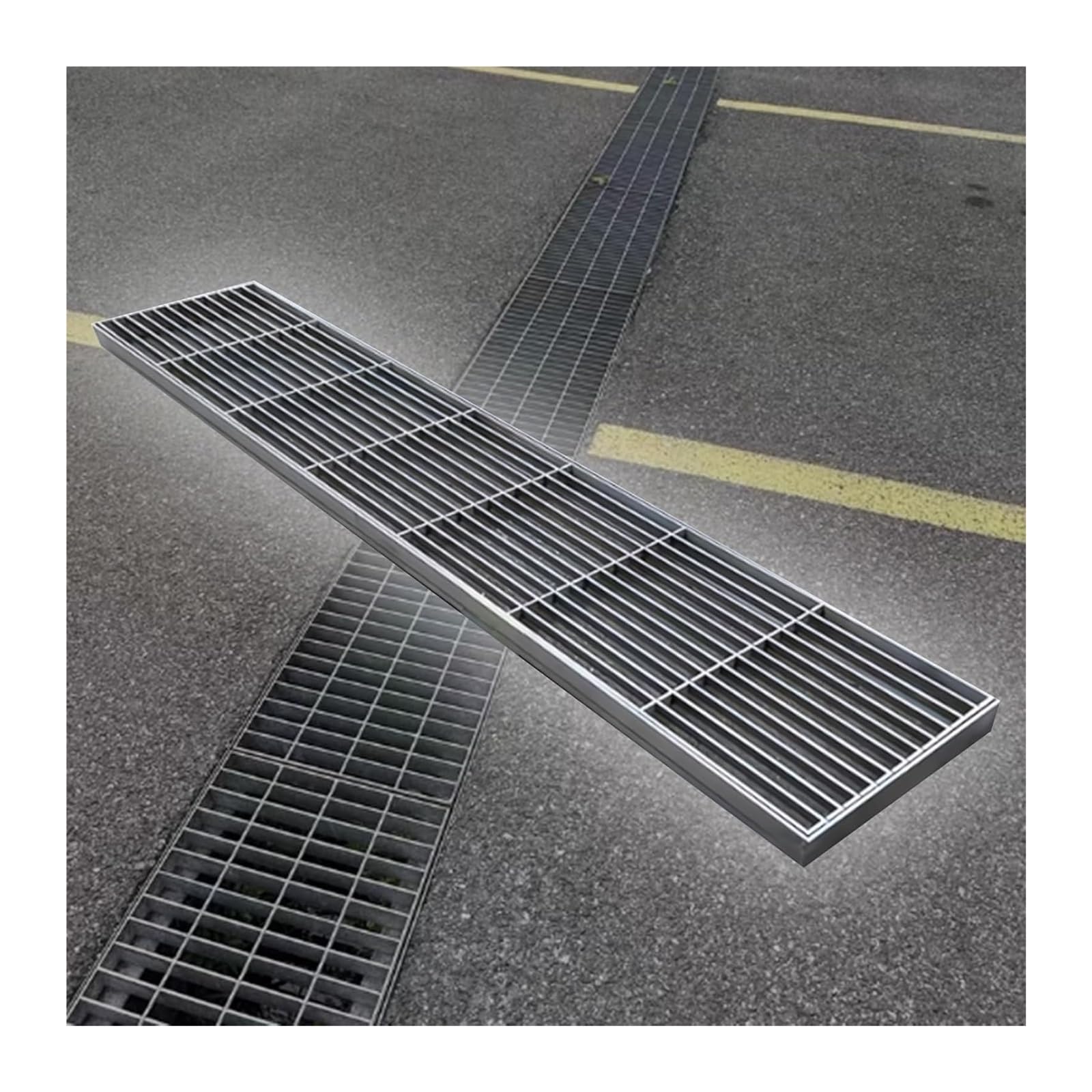 Plaque de filtration d'eau de pluie durable avec revêtement extérieur antirouille